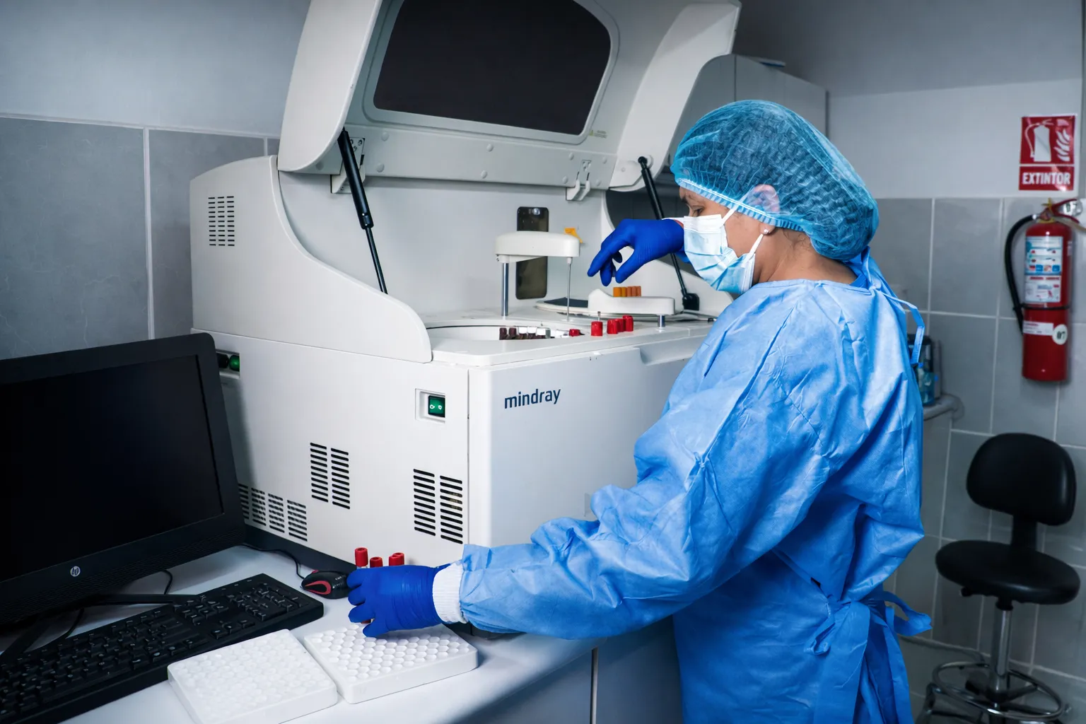 Análisis de laboratorio clínico en Fisio Oxigena